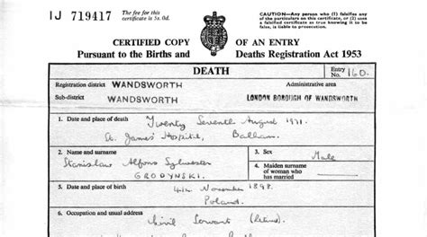 How to Get a Death Certificate .